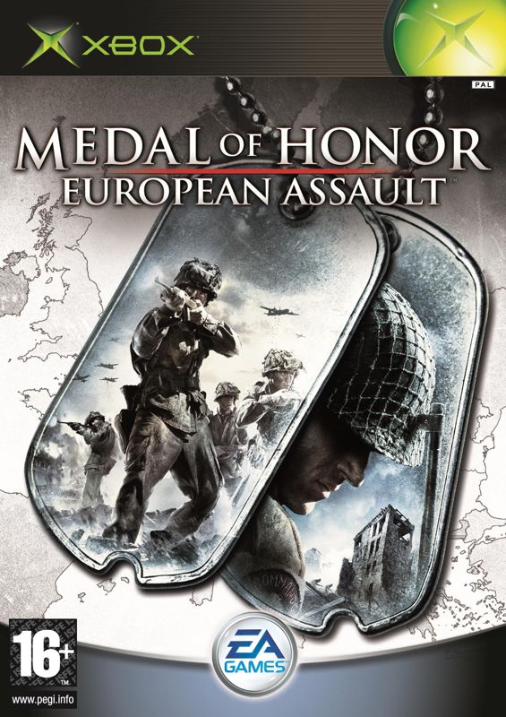 Medal of Honor: European Assault Other (Electronic Arts UK Press Extranet, 2005-05-18): UK cover art - Xbox - RGB