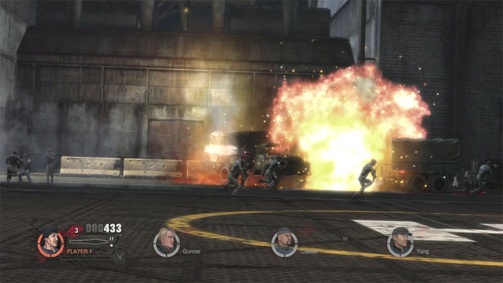 The Expendables 2: Videogame Screenshot (PlayStation.com)
