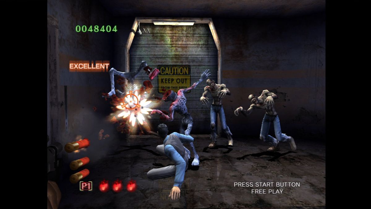 The House of the Dead III Screenshot (PlayStation.com)