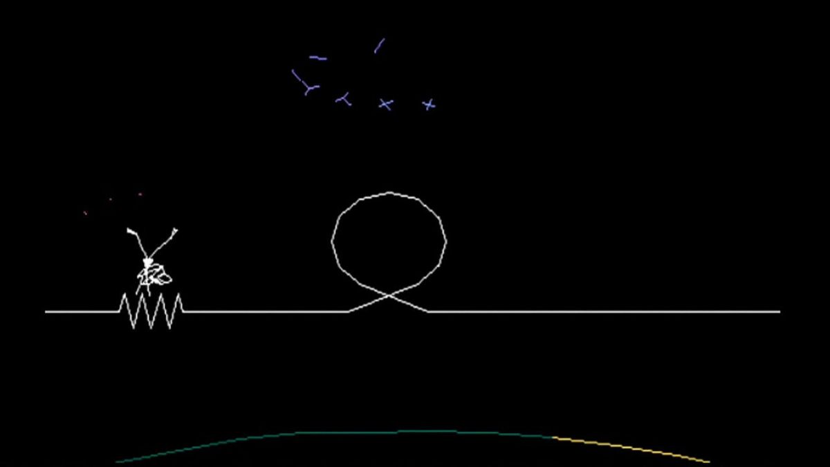Vib-Ribbon Screenshot (PlayStation.com)