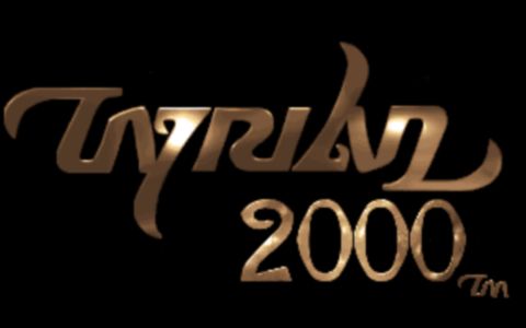 Tyrian 2000 Logo (Demo version, 1999-10-07): Logo shown during the installation of the demo