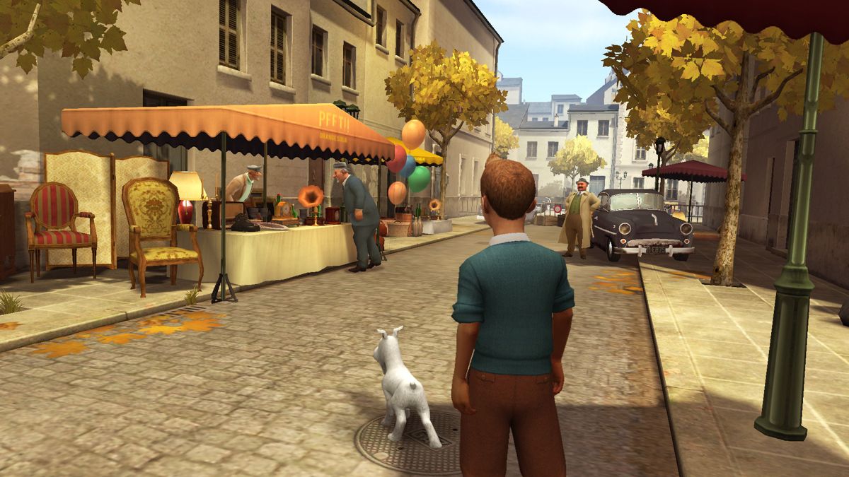 The Adventures of Tintin: The Game Screenshot (PlayStation.com)