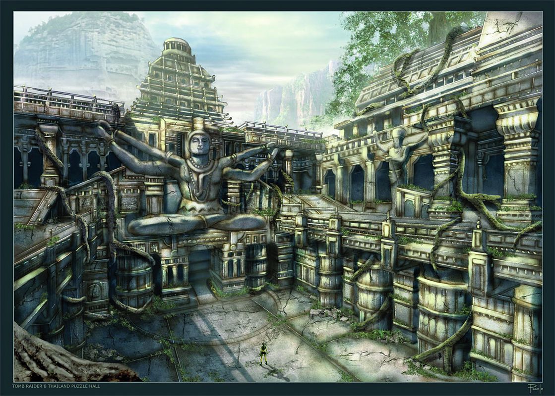 Tomb Raider: Underworld Concept Art (Tomb Raider: Underworld Fankit): Environments 29