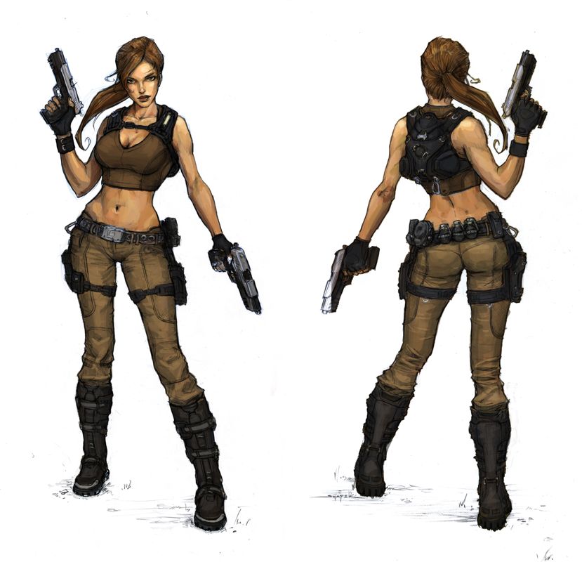 Tomb Raider: Underworld Concept Art (Tomb Raider: Underworld Fankit)