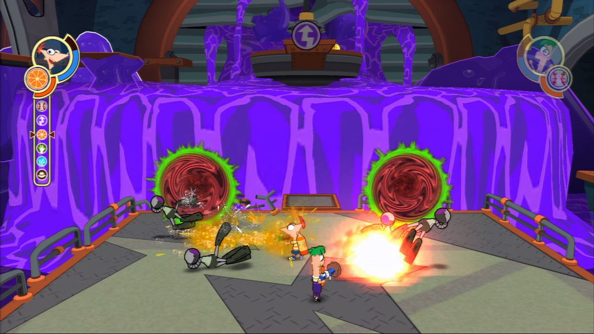 Phineas and Ferb: Across the 2nd Dimension Screenshot (PlayStation.com)