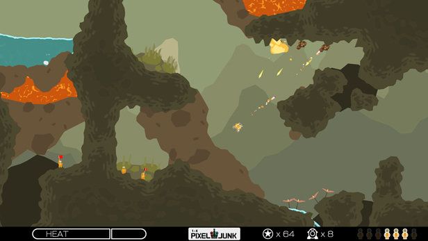 PixelJunk Shooter Screenshot (PlayStation.com)