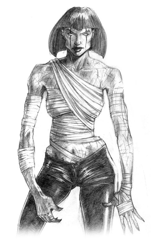 Lara Croft: Tomb Raider - The Angel of Darkness Concept Art (Tomb Raider: The Angel of Darkness Fankit)
