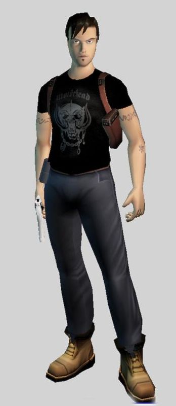 Lara Croft: Tomb Raider - The Angel of Darkness Render (Tomb Raider: The Angel of Darkness Fankit): Early Kurtis