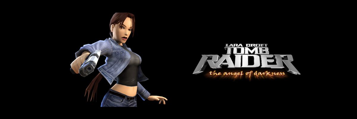 Lara Croft: Tomb Raider - The Angel of Darkness Other (Tomb Raider: The Angel of Darkness Fankit): Denim Twitter banner