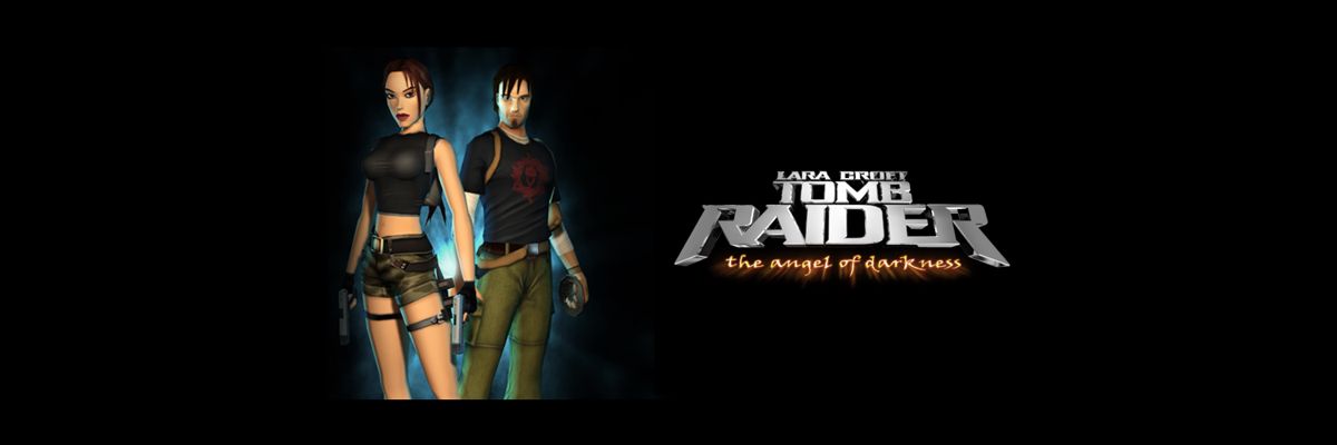 Lara Croft: Tomb Raider - The Angel of Darkness Other (Tomb Raider: The Angel of Darkness Fankit): Kurtis and Lara Twitter banner