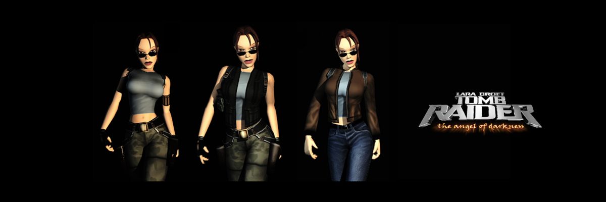Lara Croft: Tomb Raider - The Angel of Darkness Other (Tomb Raider: The Angel of Darkness Fankit): Outfit Concepts Twitter banner