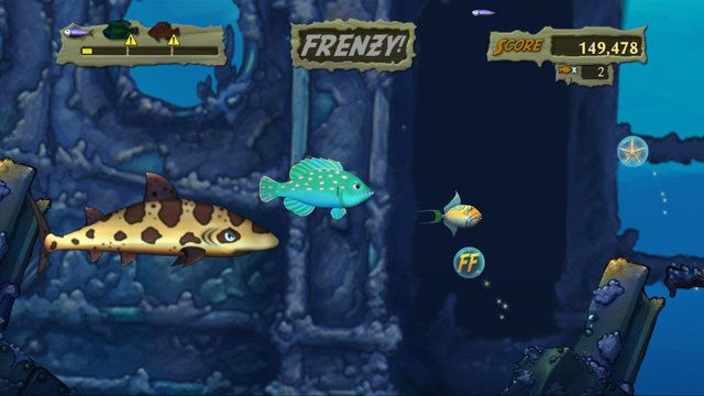 Feeding Frenzy 2: Shipwreck Showdown Screenshot (PlayStation.com)