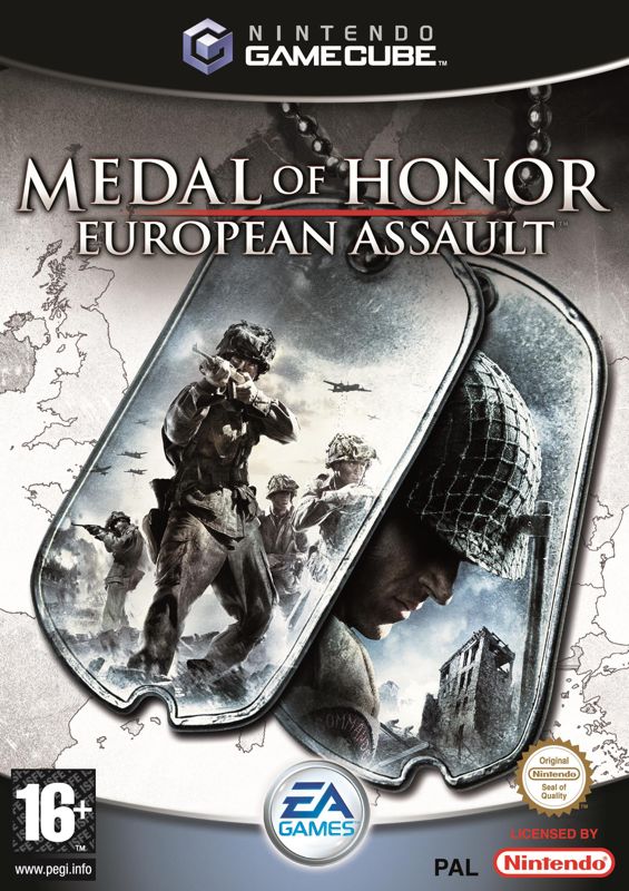 Medal of Honor: European Assault Other (Electronic Arts UK Press Extranet, 2005-05-18): UK cover art - GameCube - RGB