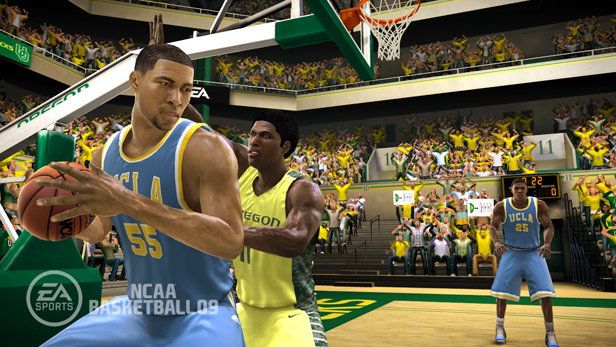 NCAA Basketball 09 official promotional image - MobyGames