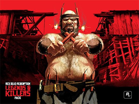 Red Dead Redemption: Legends and Killers Pack Wallpaper (Official Web Site - Downloads 2010): Pig Josh Handheld 480x360 Blackberry Storm