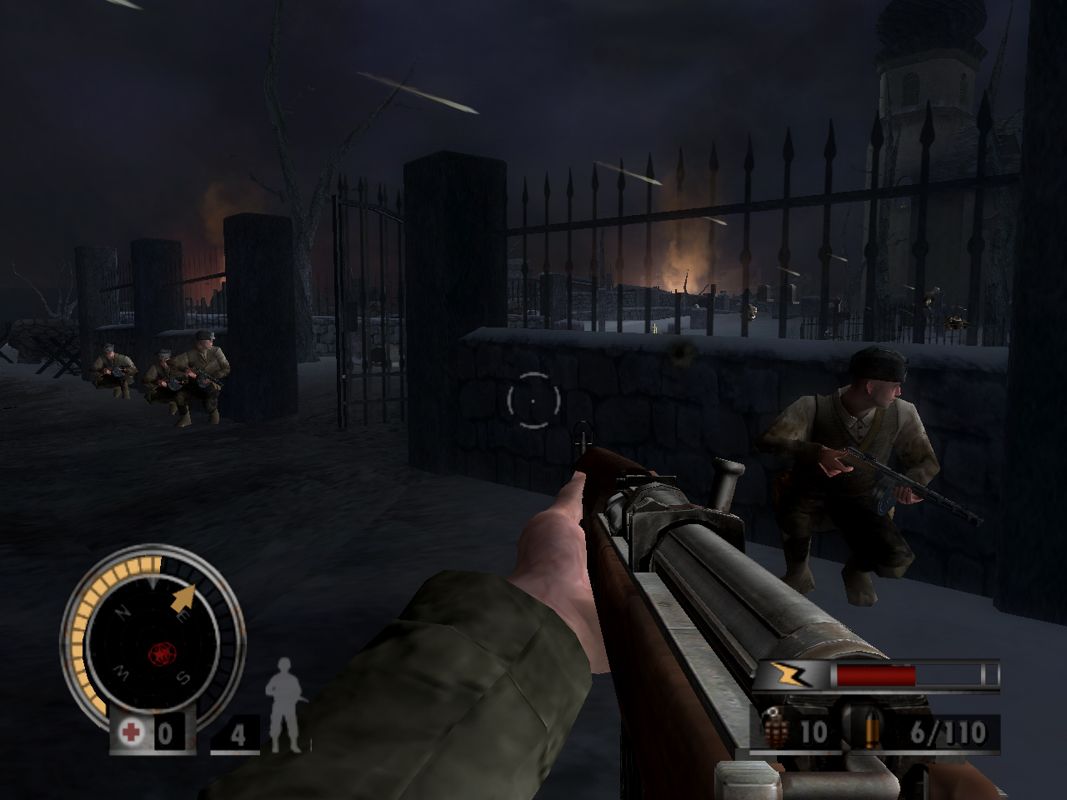 Medal of Honor: European Assault Screenshot (Electronic Arts UK Press Extranet, 2005-04-28 (PlayStation 2 screenshots))