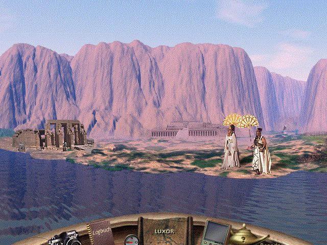 Nile: Passage to Egypt Screenshot (Fun Online CD-ROM (April 1996))
