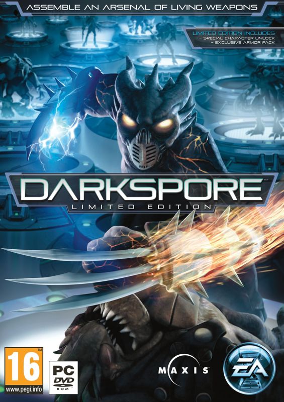 Darkspore (Limited Edition) Other (Electronic Arts UK Press Extranet, 2010-12-17): UK cover art - RGB