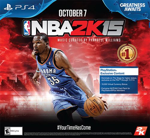 NBA 2K15 Screenshot (PlayStation.com)