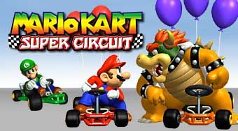 Mario Kart: Super Circuit Logo (Official Game Page - Nintendo.com)