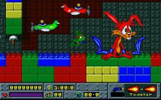 Jazz Jackrabbit: Holiday Hare 1995 Screenshot (Epic MegaGames website, 1996)