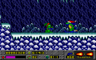 Jazz Jackrabbit: Holiday Hare 1994 Screenshot (Epic MegaGames website, 1996)