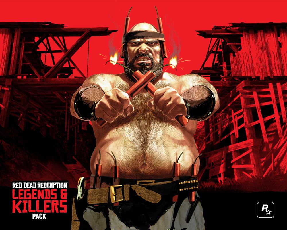 Red Dead Redemption: Legends and Killers Pack Wallpaper (Official Web Site - Downloads 2010): Pig Josh Standard 1280x1024