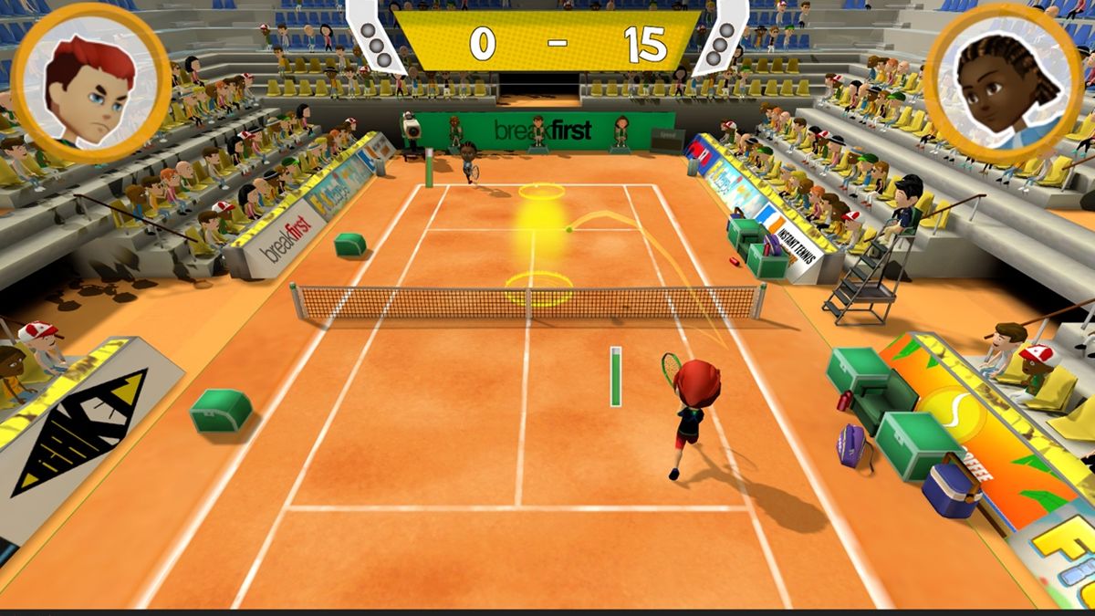 Instant Tennis Screenshot (Nintendo.com)