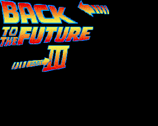 Back to the Future Part III Logo (Sprites and logos for Commodore Amiga)