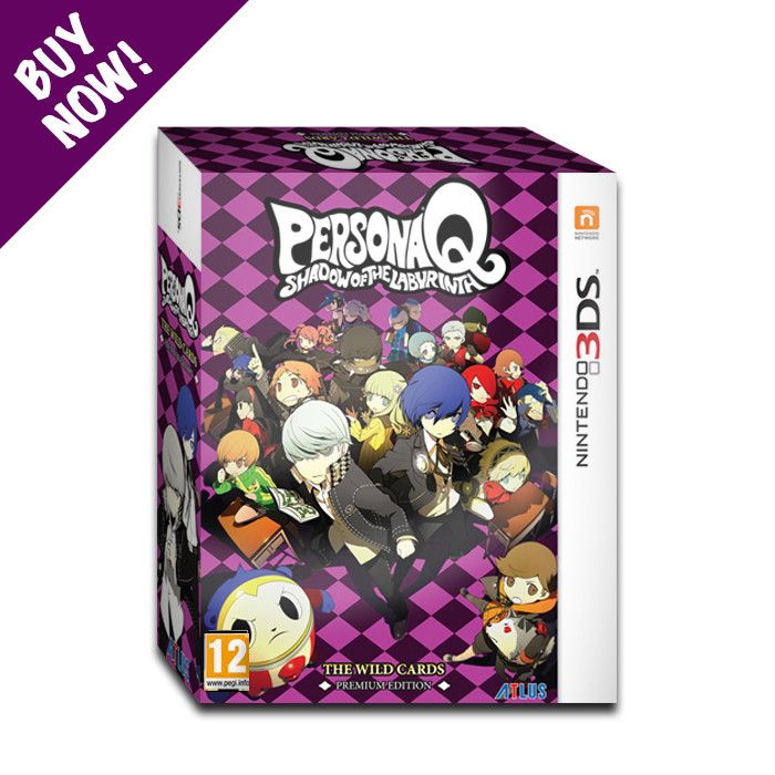 Persona Q: Shadow of the Labyrinth (The Wild Cards Premium Edition) Other (<a href="http://store.nisaeurope.com/collections/limited-edition/products/persona-q-shadow-of-the-labyrinth-the-wild-cards-premium-edition">Persona Q: Shadow of the Labyrinth (The Wild Cards Premium Edition)</a>, NIS America - Europe Online Store): Collector's Edition Box