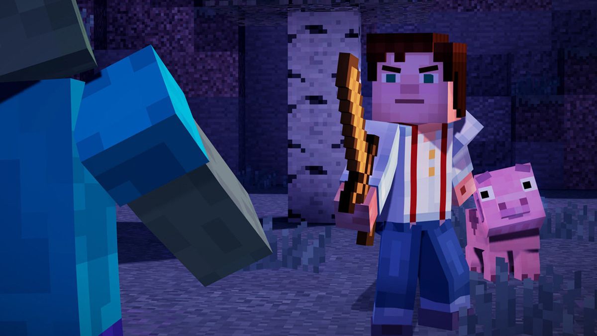 Minecraft: Story Mode - Episode 1: The Order of the Stone Screenshot (PlayStation.com)