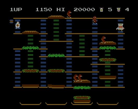 BurgerTime Screenshot (Nintendo eShop)