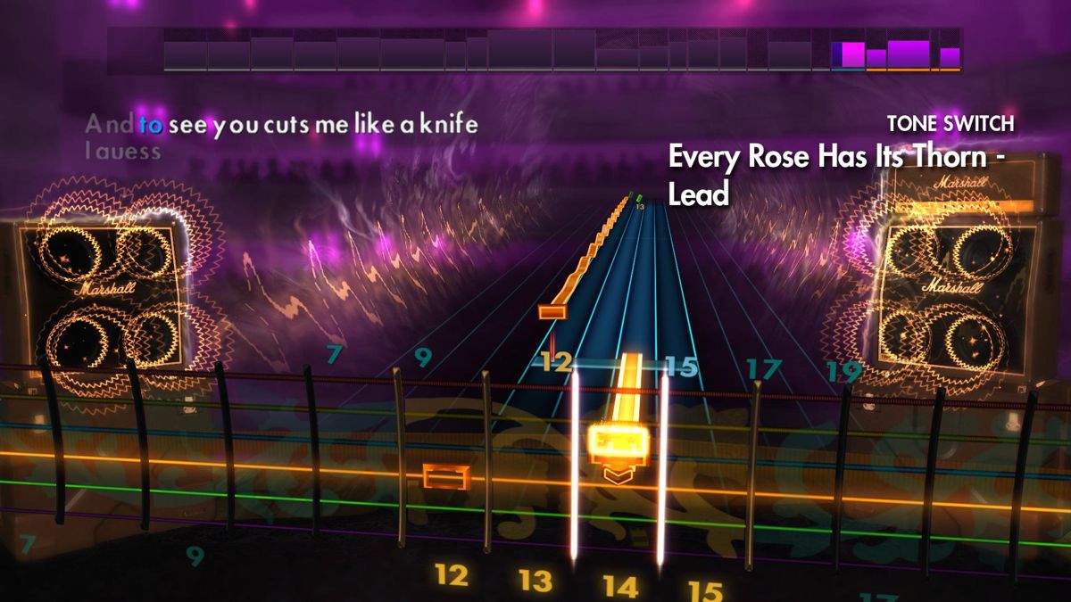 Rocksmith: All-new 2014 Edition - Poison: Every Rose Has Its Thorn Screenshot (Steam)