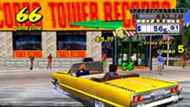 Crazy Taxi Screenshot (PlayStation.com)