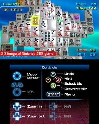Mahjong Cub3D Screenshot (Nintendo eShop)