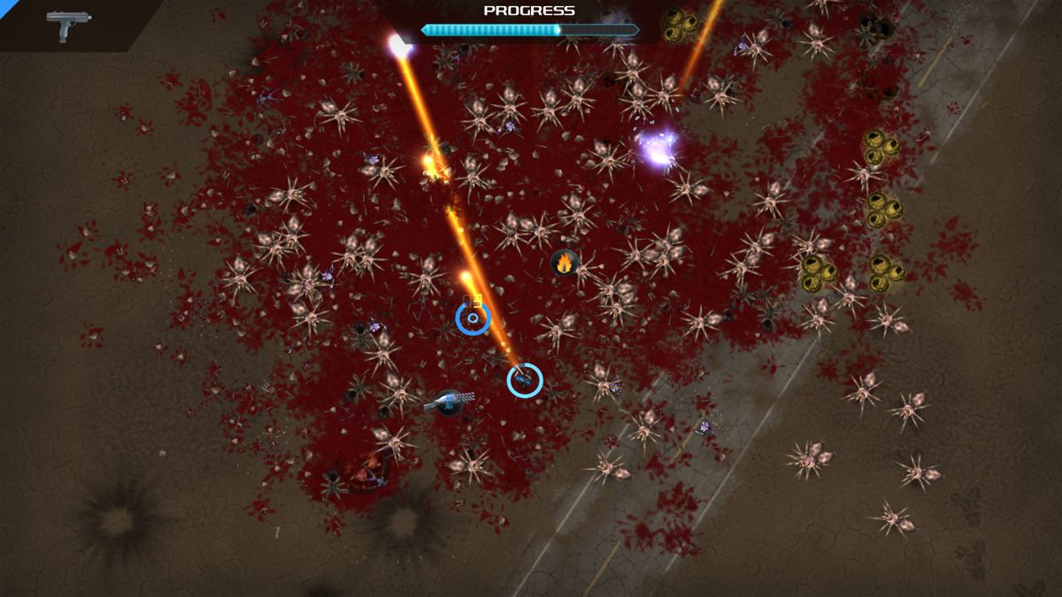 Crimsonland Screenshot (PlayStation.com)