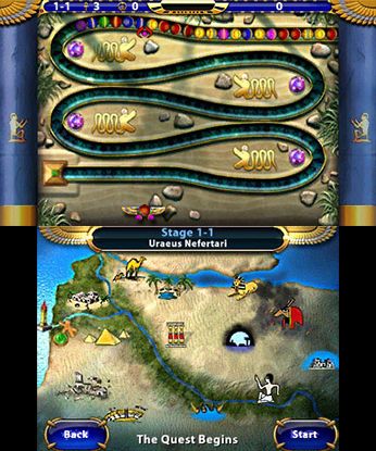 Luxor Screenshot (Nintendo eShop)