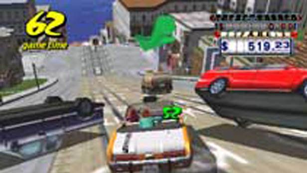Crazy Taxi Screenshot (PlayStation.com)