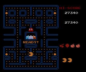 Pac-Man Screenshot (Nintendo eShop (Nintendo 3DS, NES version))