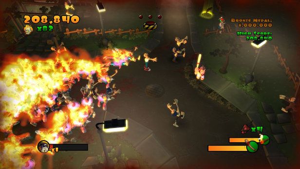 Burn, Zombie Burn! Screenshot (PlayStation.com)