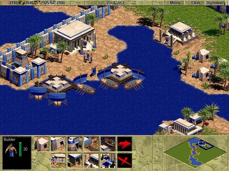 Age of Empires Screenshot (Official website): Port
