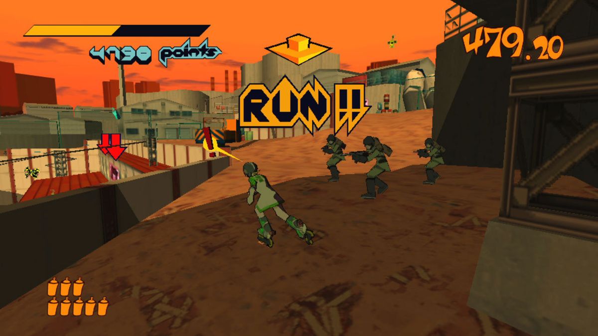 Jet Grind Radio Screenshot (PlayStation.com)