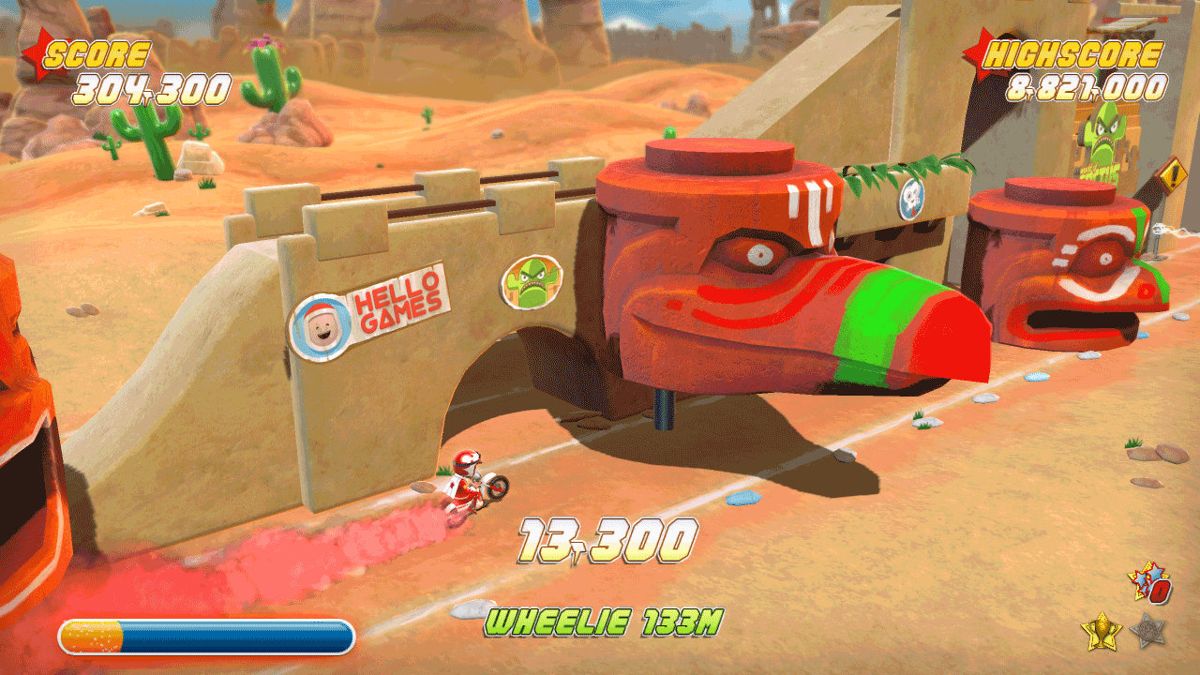 Joe Danger Screenshot (PlayStation.com)