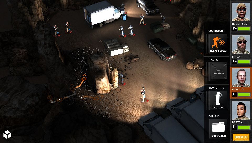 Breach & Clear Screenshot (PlayStation.com)