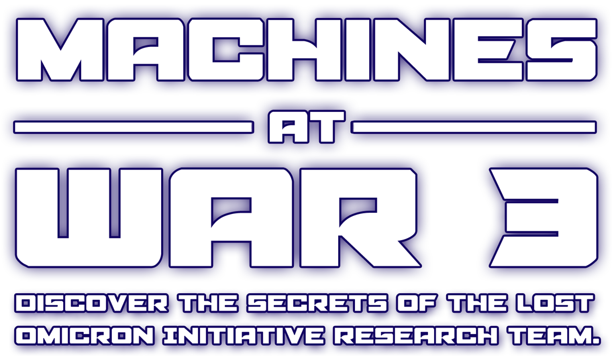 Machines at War 3 Logo (Official Press Kit)