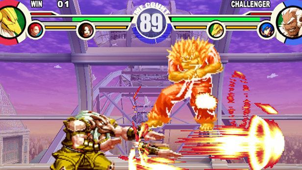 The King of Fighters XI Screenshot (PlayStation.com)