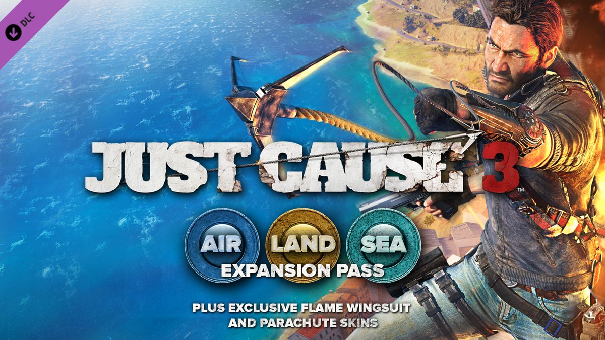 Just Cause 3: Air, Land & Sea Expansion Pass Logo (Steam)