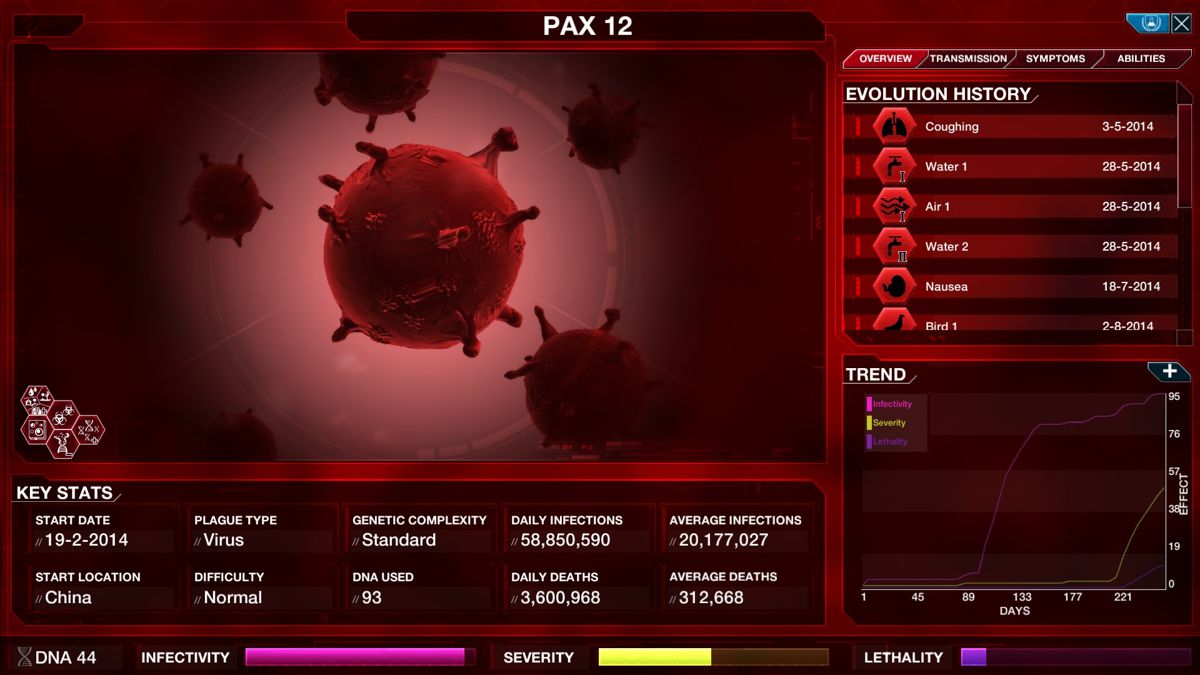 Plague Inc.: Evolved Screenshot (Steam)