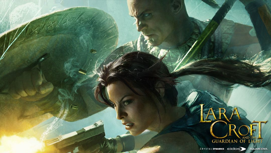 Lara Croft and the Guardian of Light Other (Lara Croft Brand Games Fankit): Google Plus banner 2