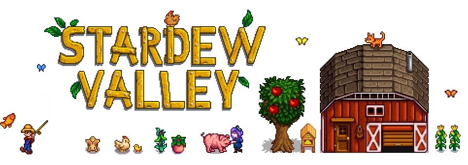 Stardew Valley Logo (Official website, 2016)